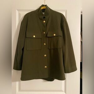 Tuckernuck Marant Shirt Jacket in Olive Green